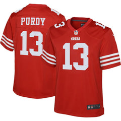 NFL San Francisco 49ers Brock Purdy  Youth Game Jersey