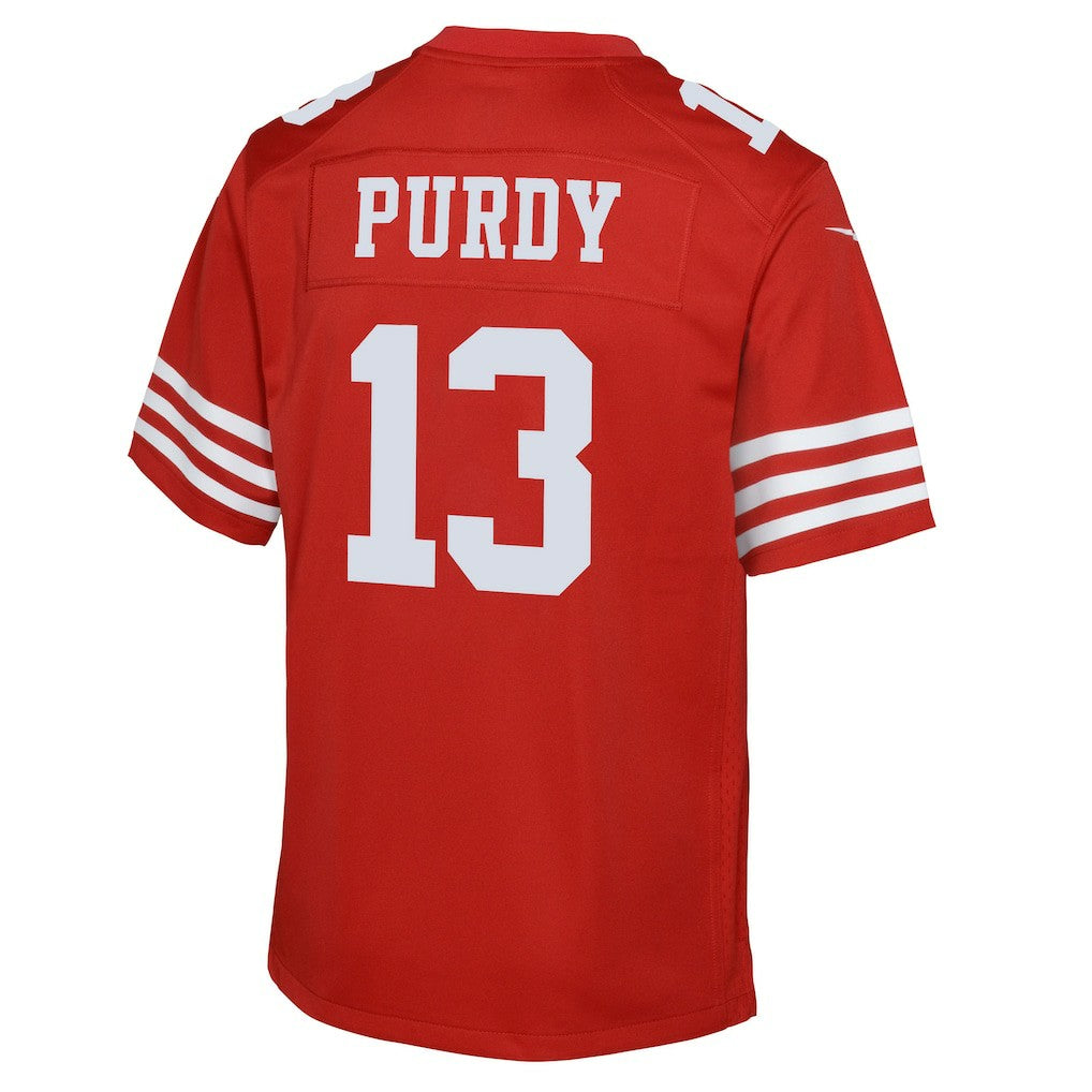 NFL San Francisco 49ers Brock Purdy  Youth Game Jersey