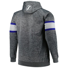 Tampa Bay Lightning Big & Tall Stripe Pullover Hoodie