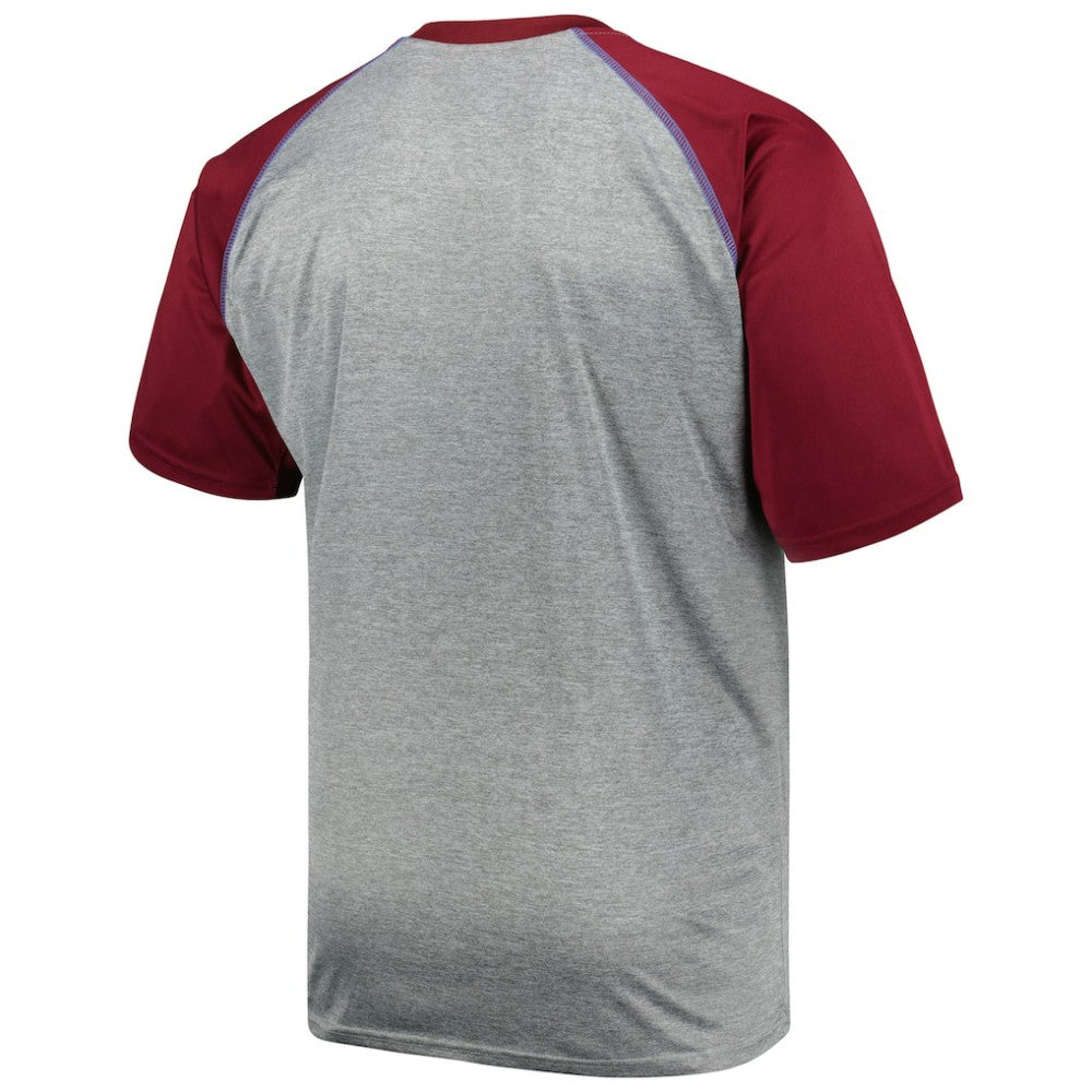 Colorado Avalanche Big & Tall Logo Raglan T-Shirt