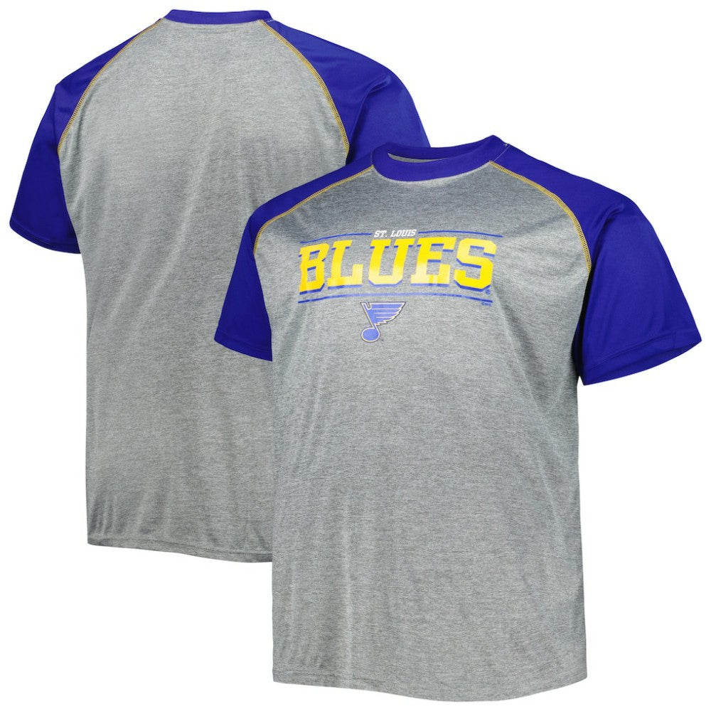 St. Louis Blues Big & Tall Logo Raglan T-Shirt