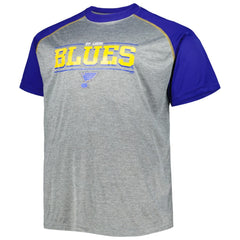St. Louis Blues Big & Tall Logo Raglan T-Shirt