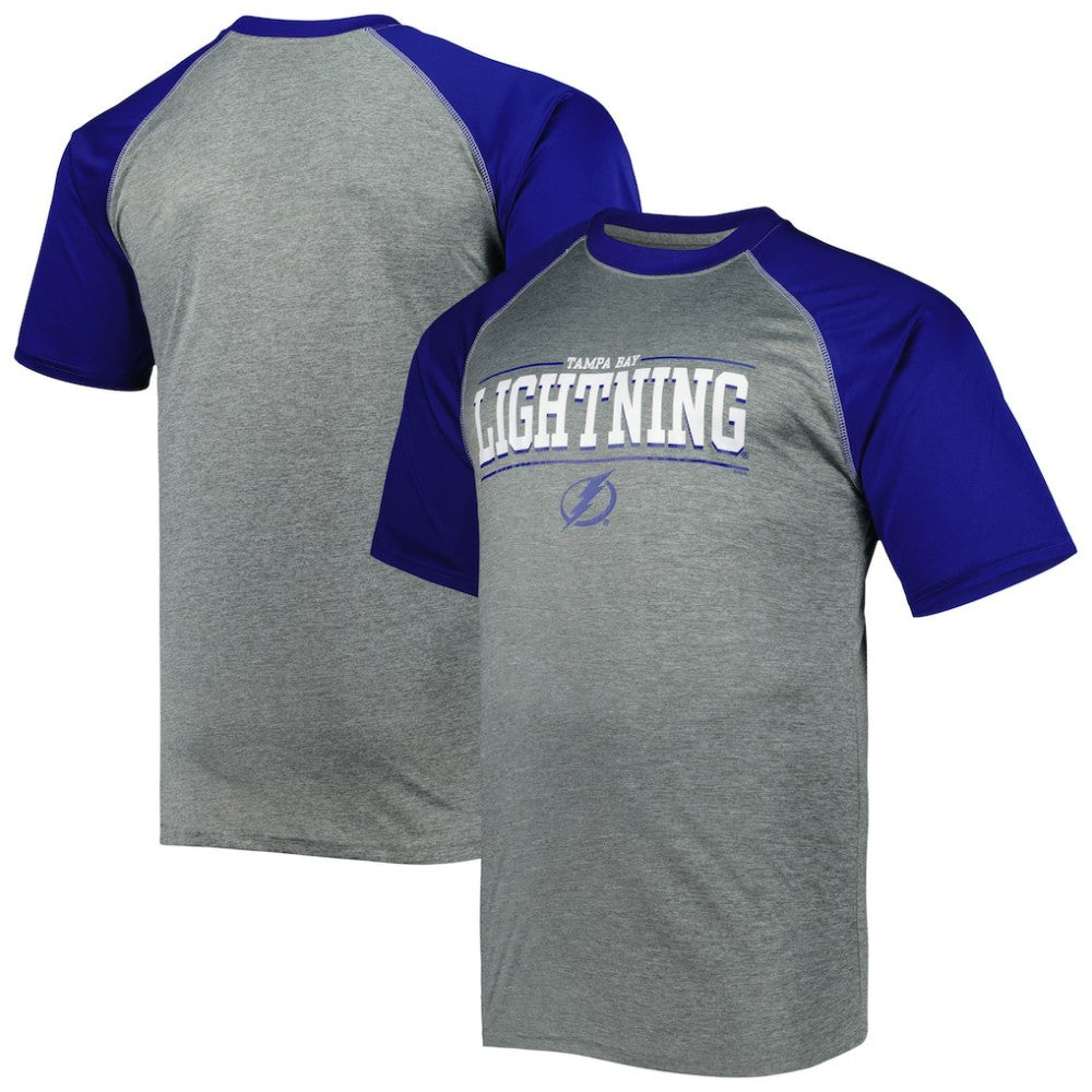 Tampa Bay Lightning Big & Tall Logo Raglan T-Shirt
