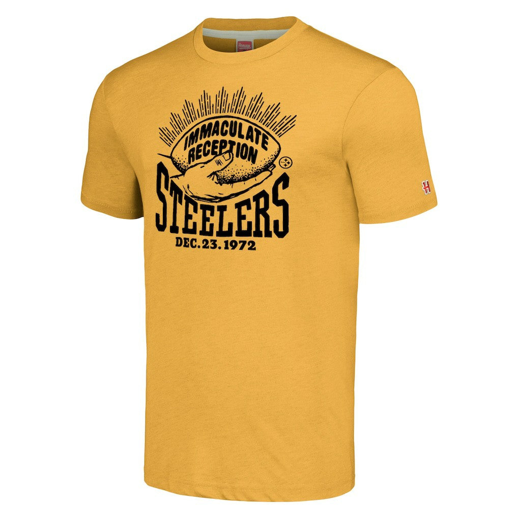 NFL Pittsburgh Steelers Franco Harris  Homage Immaculate Reception T-Shirt