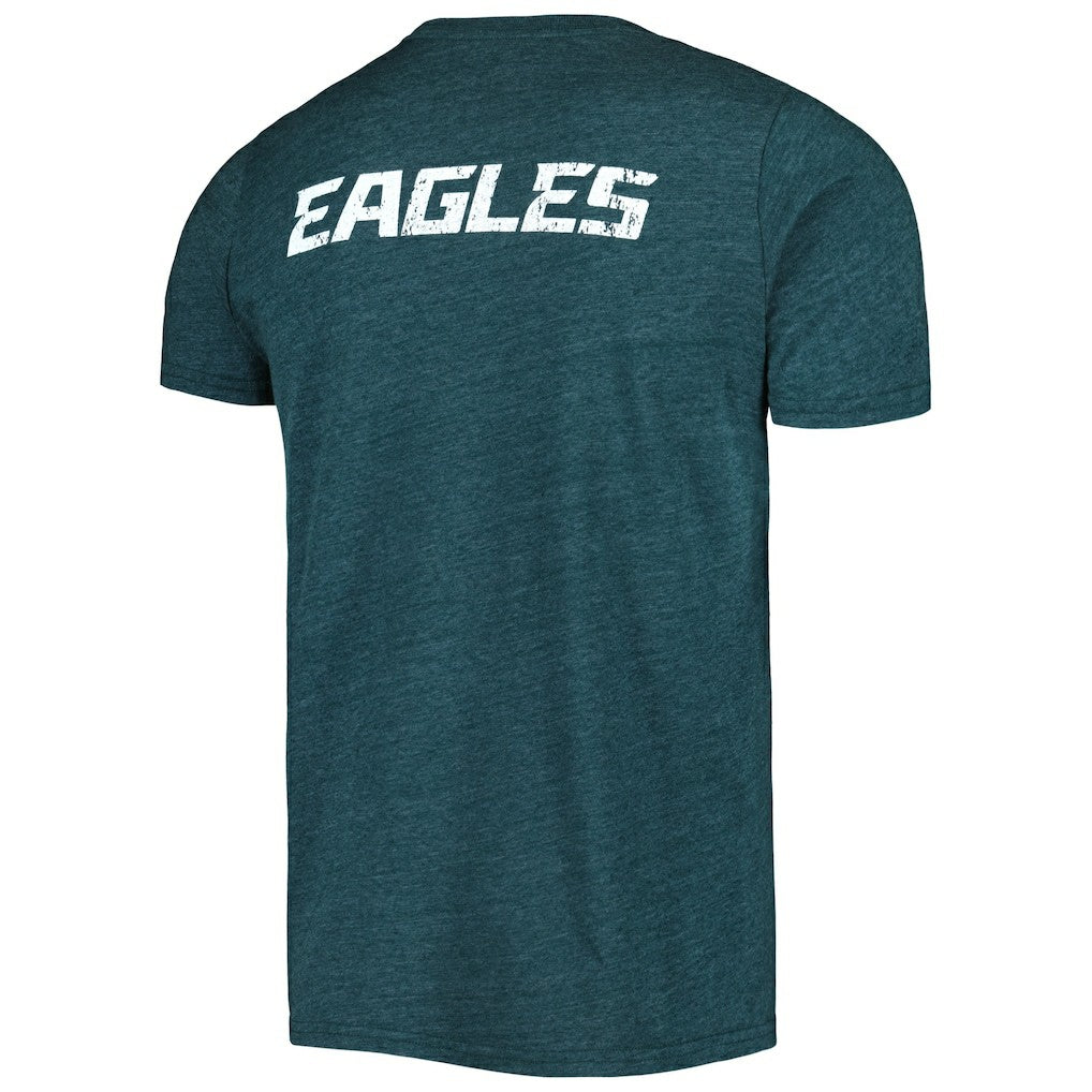 NFL Philadelphia Eagles Majestic Threads Tri-Blend Pocket T-Shirt