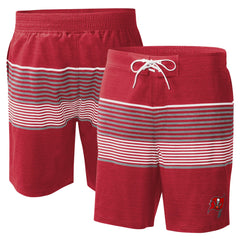 NFL Tampa Bay Buccaneers G-III Sports by Carl Banks Coastline Volley Swim Shorts