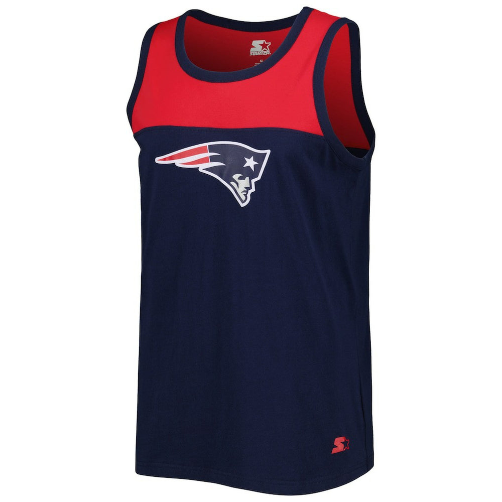 NFL New England Patriots Starter Logo Touchdown Fashion Tank Top