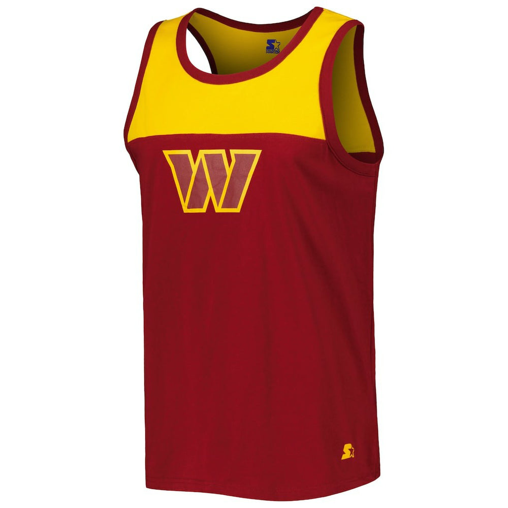 NFL Washington Commanders Starter Logo Touchdown Fashion Tank Top