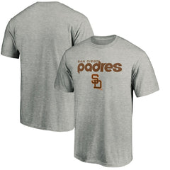 San Diego Padres Team Wahconah T-Shirt - Heather Gray