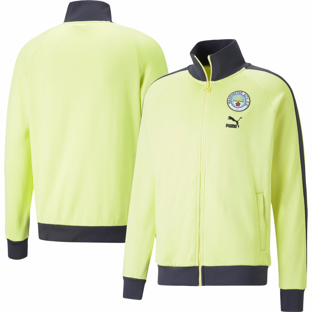 Manchester City ftblHeritage T7 Raglan Full-Zip Track Jacket / Soccer Sale