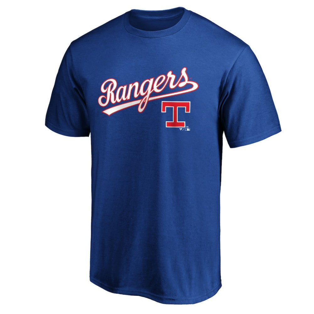 Texas Rangers Team Cooperstown Collection Wahconah T-Shirt - Royal