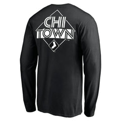 Chicago White Sox Team Hometown Collection Chi Town Long Sleeve T-Shirt - Black