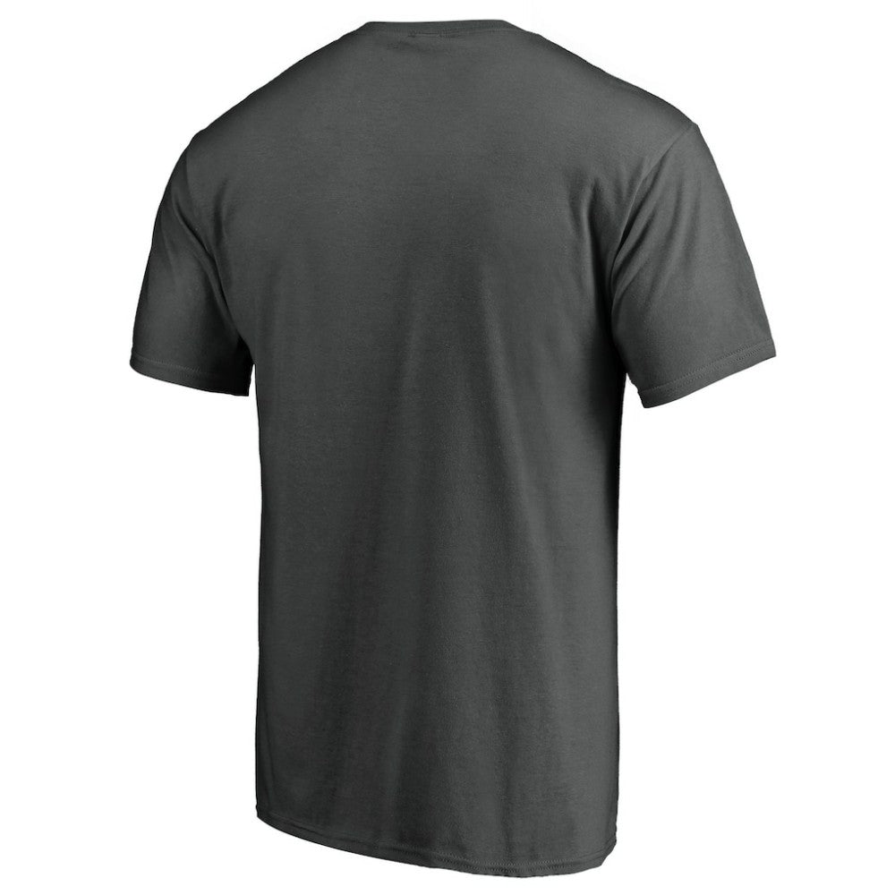 Atlanta Braves Team Primary Pill T-Shirt - Charcoal