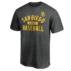 San Diego Padres Team Primary Pill T-Shirt - Charcoal
