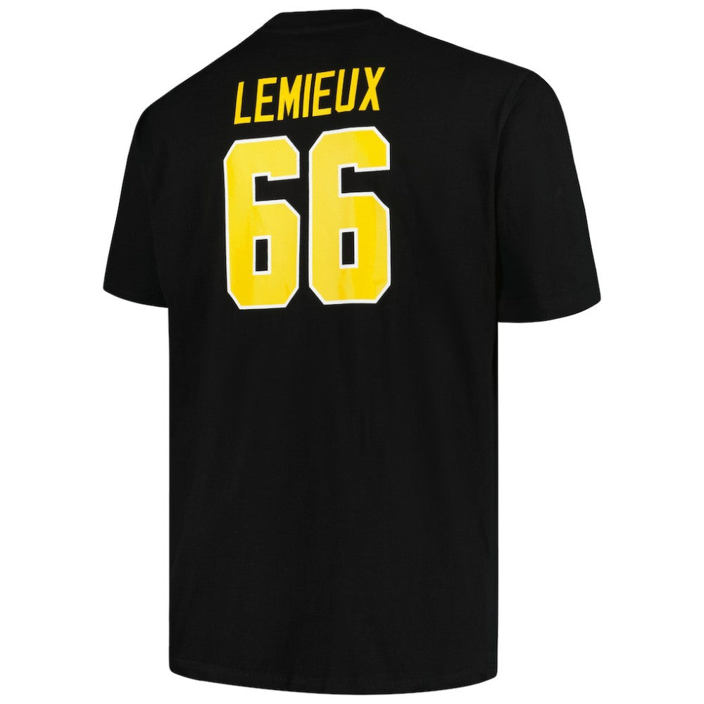 Mario Lemieux Pittsburgh Penguins Mitchell & Ness Big & Tall Name & Number T-Shirt