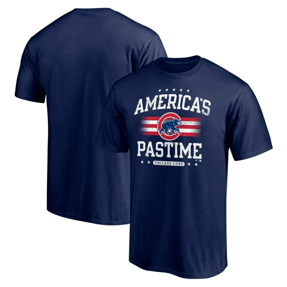 Chicago Cubs Team America's Pastime T-Shirt - Navy