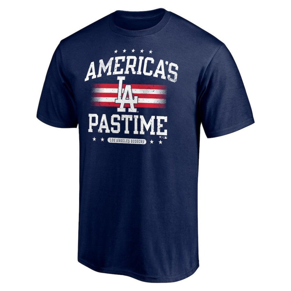 Los Angeles Dodgers Team America's Pastime T-Shirt - Navy