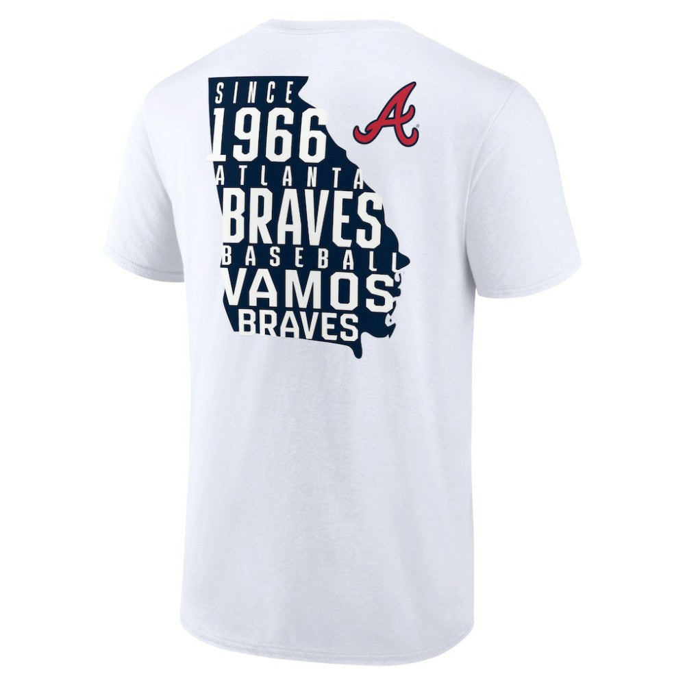 Atlanta Braves Team Hot Shot T-Shirt - White