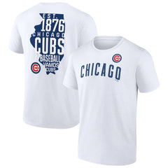 Chicago Cubs Team Hot Shot T-Shirt - White