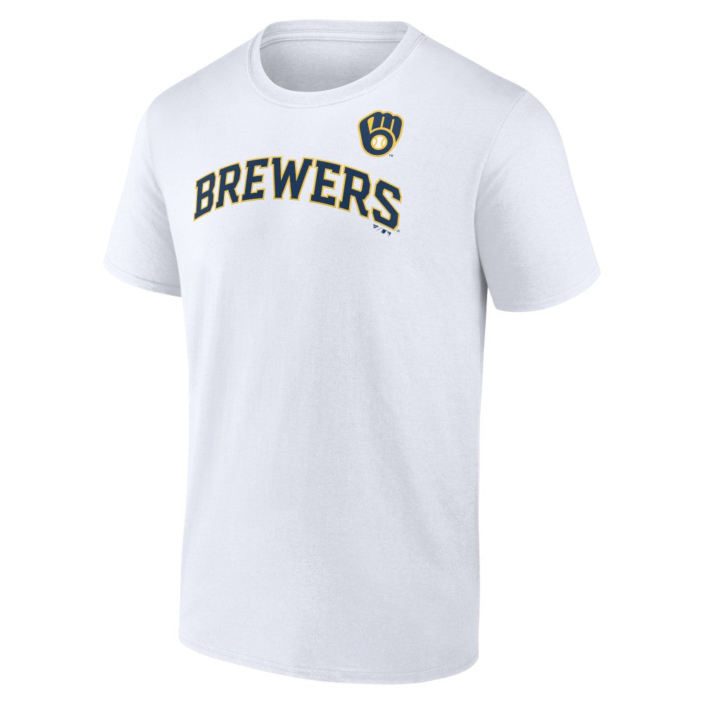 Milwaukee Brewers Team Hot Shot T-Shirt - White