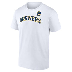 Milwaukee Brewers Team Hot Shot T-Shirt - White