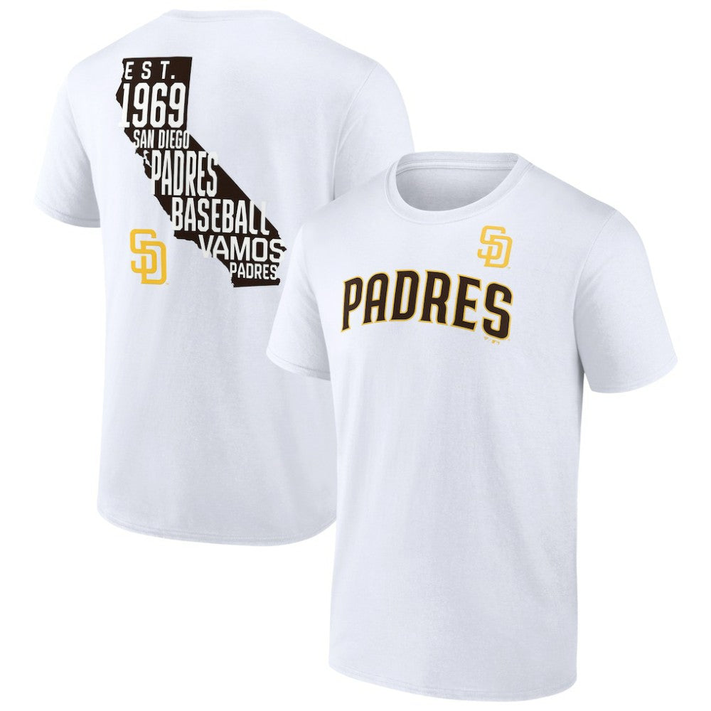 San Diego Padres Team Hot Shot T-Shirt - White