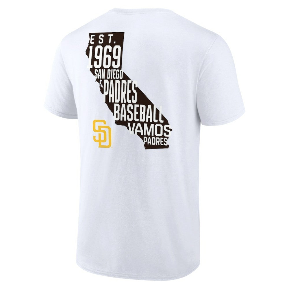 San Diego Padres Team Hot Shot T-Shirt - White