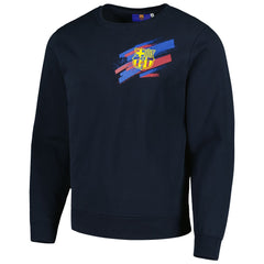Barcelona Vintage Pullover Sweatshirt / Soccer New