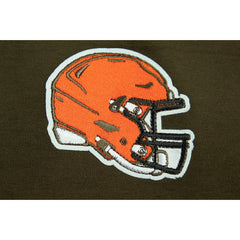 NFL Cleveland Browns Pro Standard Women's Ombre Wordmark Classic Cropped Tank Top