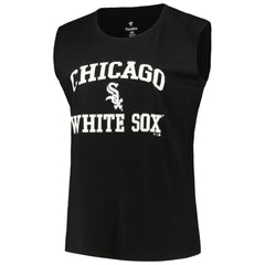 Chicago White Sox Profile Women's Plus Size Tank Top - Black