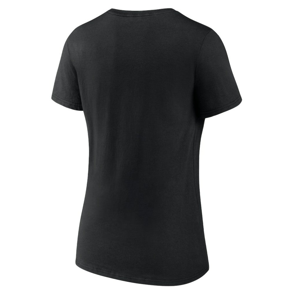 San Francisco Giants Profile Women's Plus Size Pride V-Neck T-Shirt - Black