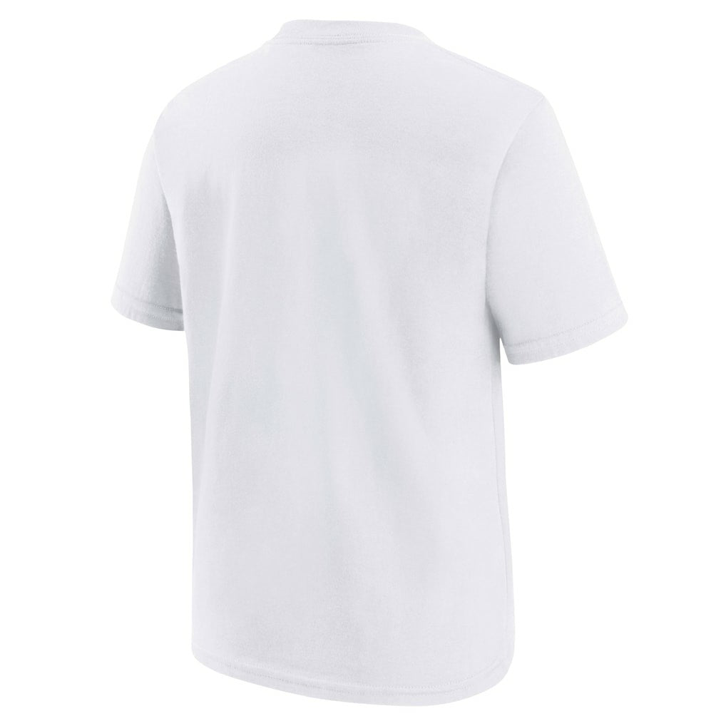 Brooklyn Nets Youth Vs Block Essential T-Shirt - White | Nike cheap