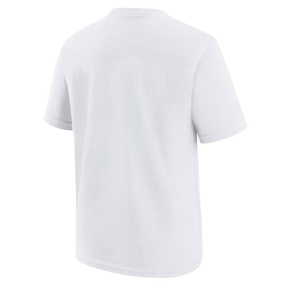 Brooklyn Nets Youth Vs Block Essential T-Shirt - White | Nike cheap