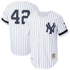 Mariano Rivera New York Yankees Cooperstown Collection 1995 Authentic Player Jersey - White | New Era