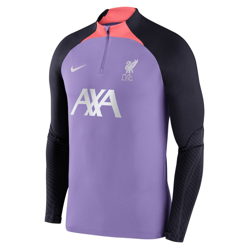 Liverpool Strike Drill 2023/24 Performance Quarter-Zip Long Sleeve Top / Soccer Discount