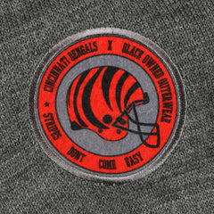NFL Cincinnati Bengals x BlaCkOWned Stripes Don't Come Easy Pullover Hoodie