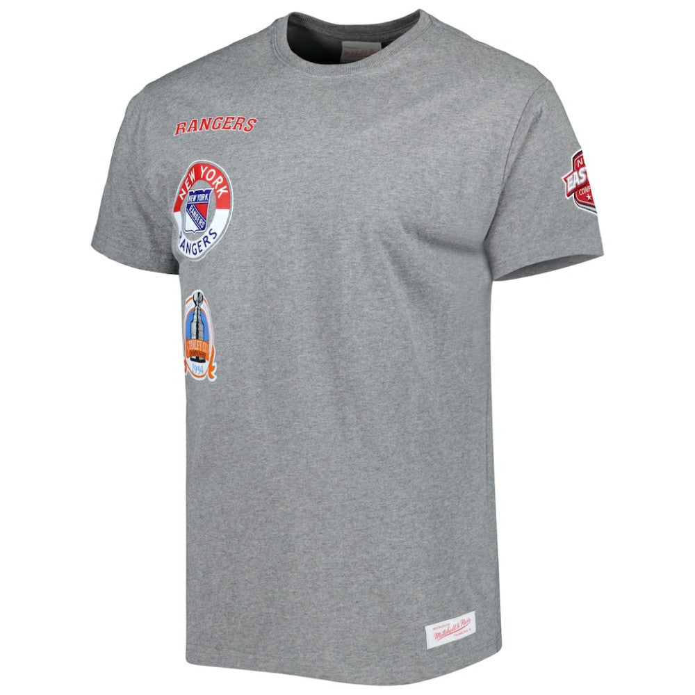 New York Rangers Mitchell & Ness City Collection T-Shirt