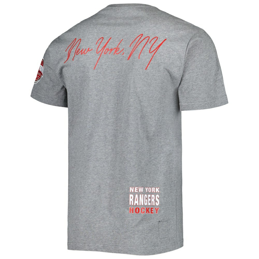 New York Rangers Mitchell & Ness City Collection T-Shirt