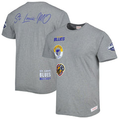 St. Louis Blues Mitchell & Ness City Collection T-Shirt