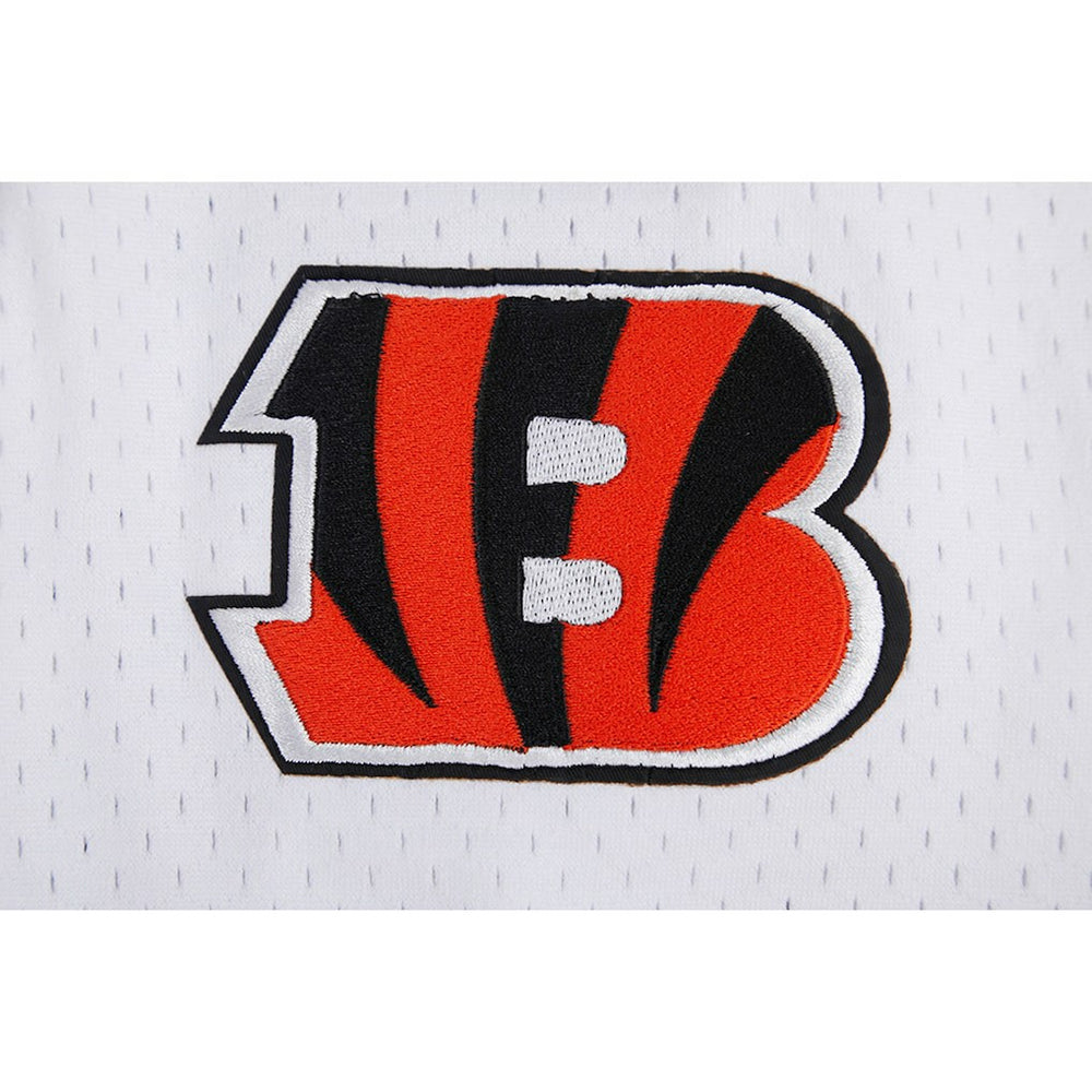 NFL Cincinnati Bengals Joe Burrow  Pro Standard Mesh Baseball Button-Up T-Shirt