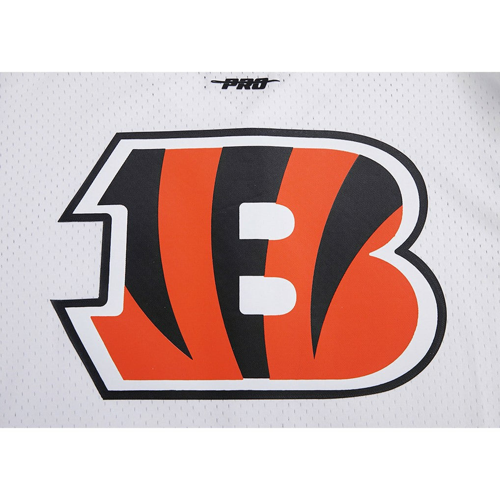 NFL Cincinnati Bengals Joe Burrow  Pro Standard Mesh Baseball Button-Up T-Shirt