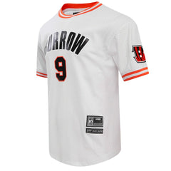 NFL Cincinnati Bengals Joe Burrow  Pro Standard Player Name & Number Mesh T-Shirt