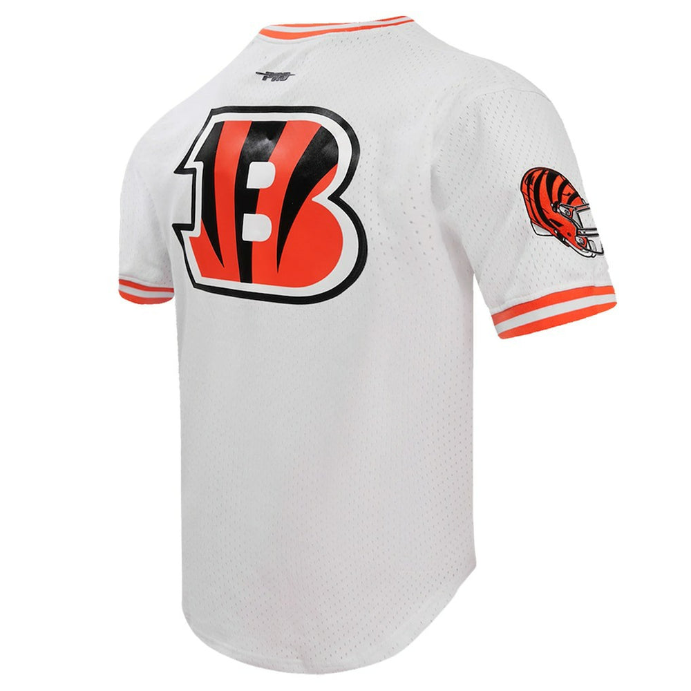 NFL Cincinnati Bengals Joe Burrow  Pro Standard Player Name & Number Mesh T-Shirt