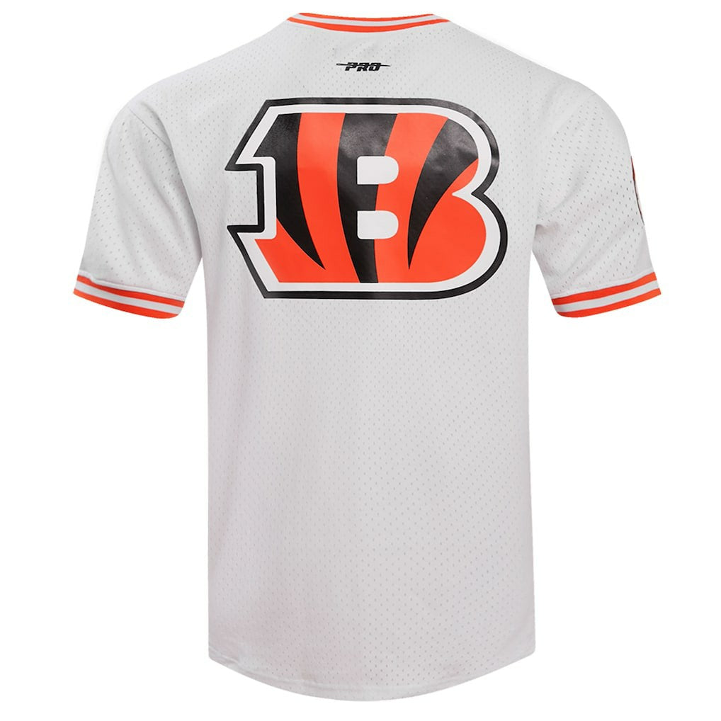 NFL Cincinnati Bengals Joe Burrow  Pro Standard Player Name & Number Mesh T-Shirt
