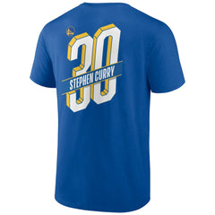 Stephen Curry Golden State Warriors Full-Court Press Name & Number T-Shirt sale - Royal for sale