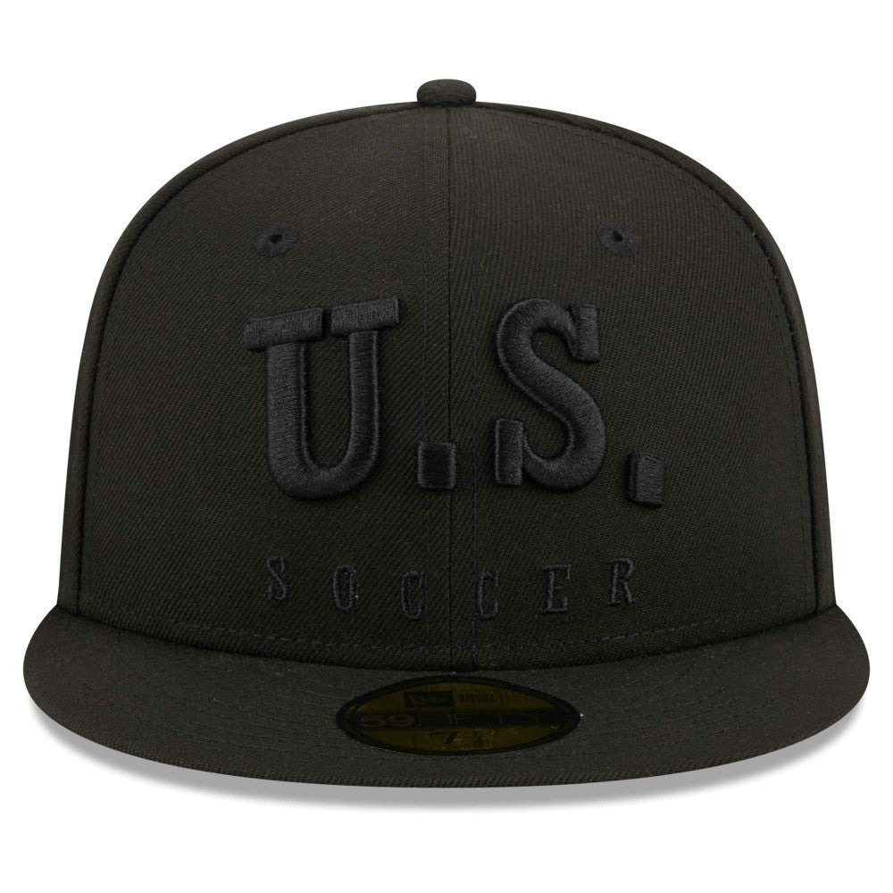 USMNT New Era Text 59FIFTY Fitted Hat / Soccer Discount
