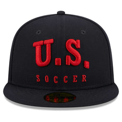 USMNT New Era Text 59FIFTY Fitted Hat / Soccer Hot sale