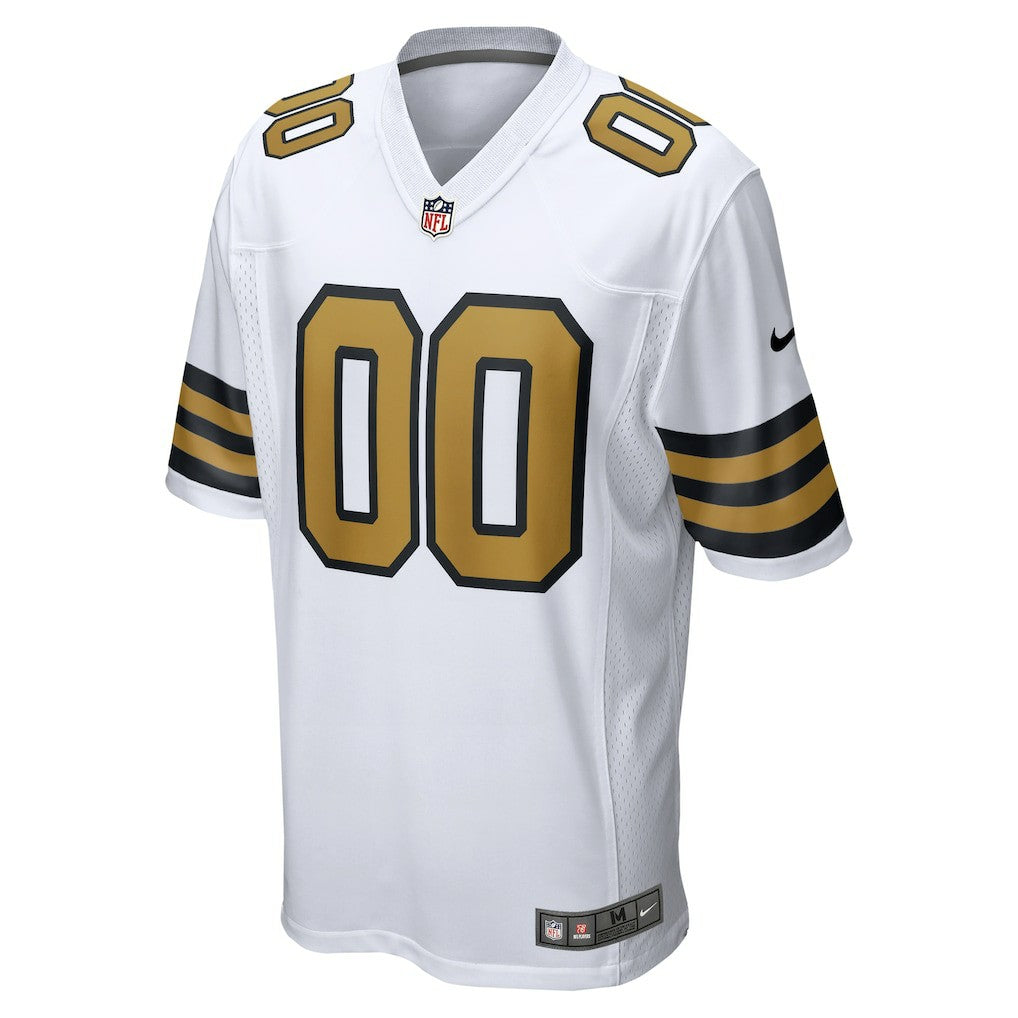 NFL New Orleans Saints Alternate Custom Game Jersey