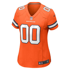 NFL Denver Broncos Women's Alternate Custom Game Jersey