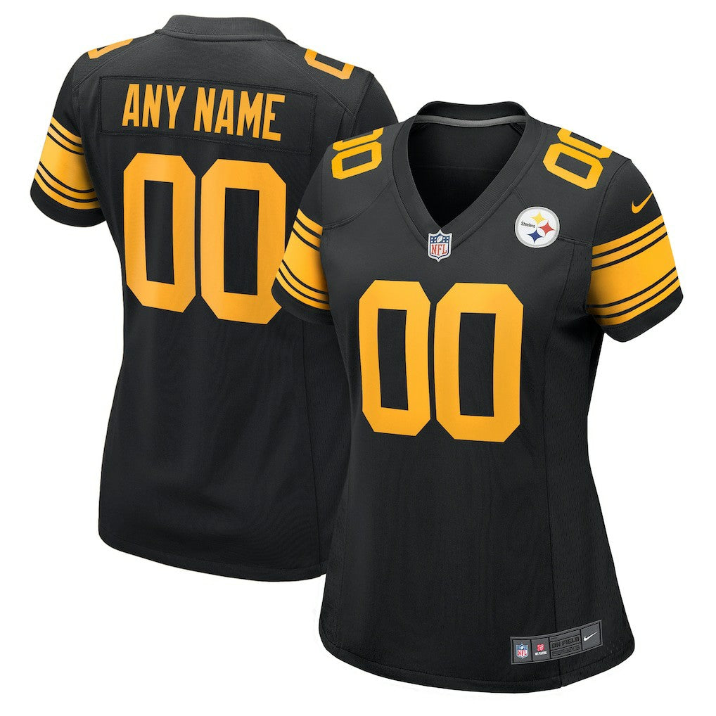 NFL Pittsburgh Steelers Women's Alternate Custom Game Jersey